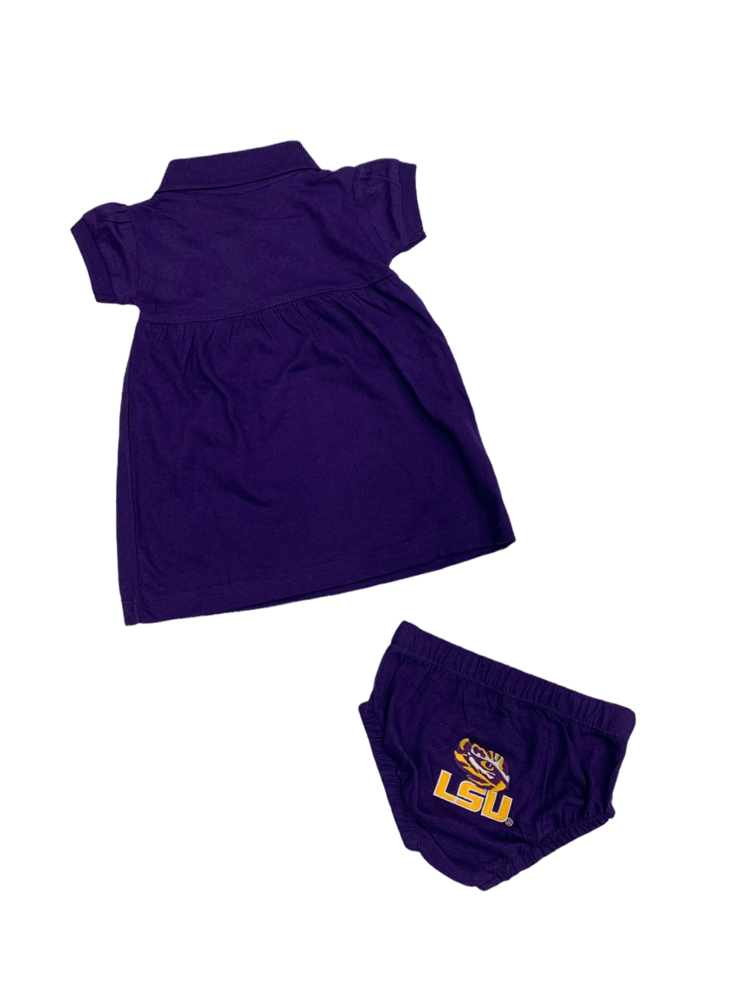 Creative Knitwear LSU - Polo Dress  - 412