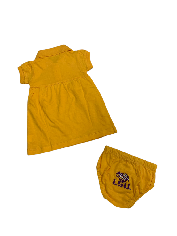 Creative Knitwear LSU - Polo Dress  - 412