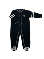 Creative Knitwear Saints- Black Sport Shoe Romper - 451