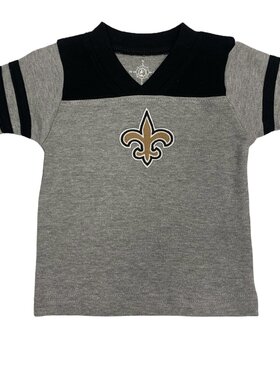 Creative Knitwear Saints - Black Football Jersey