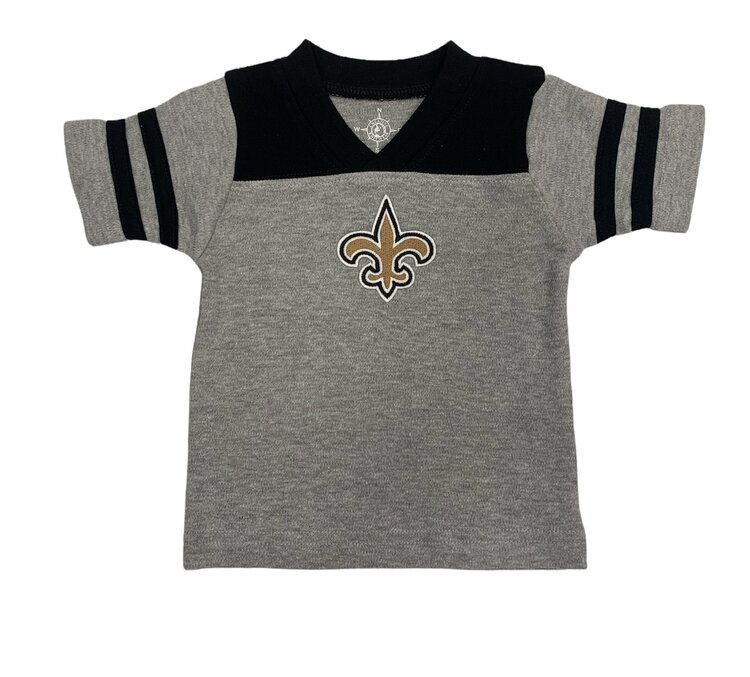 Creative Knitwear Saints - Black Football Jersey