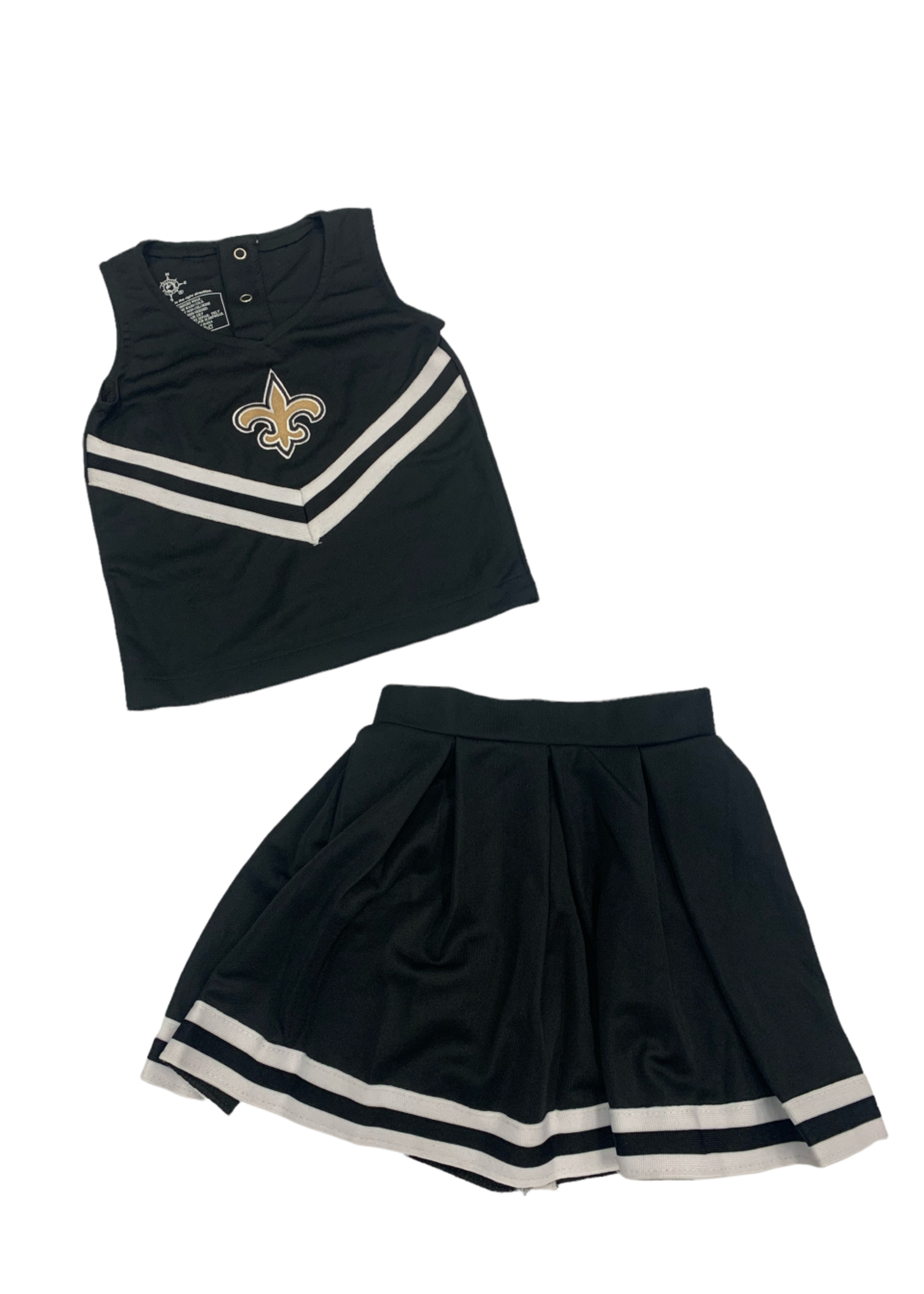 Creative Knitwear Saints - Black Cheer Dress w/ Bloomer -368