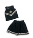 Creative Knitwear Saints - Black Cheer Dress w/ Bloomer -368