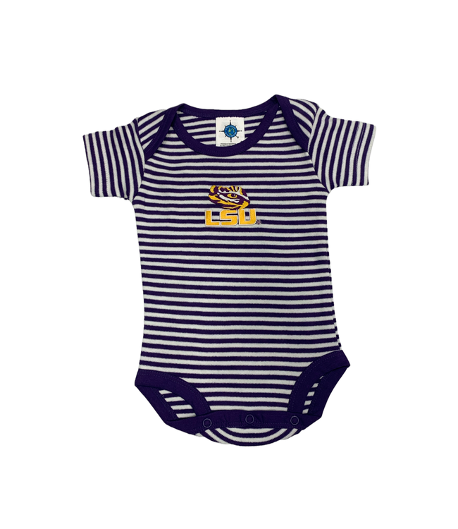 LSU - Striped Bodysuit - 458