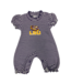 Creative Knitwear LSU - Stripe Bubble Romper - 436