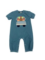 Banana Split Turkey Truck Boy Romper