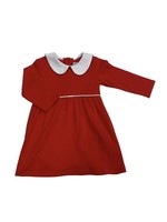 Trotter Street Claire Long Sleeve Red Dress