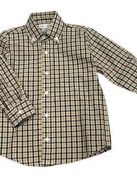 LuLu BeBe Black/Gold Button Down Shirt