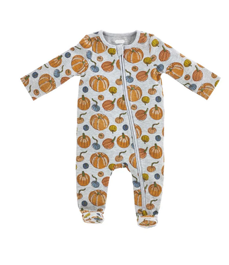 MudPie Pumpkin Patch Zipper Sleeper
