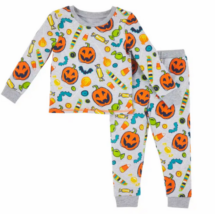 MudPie Halloween Printed Pajamas