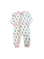 Cypress Row Alligator Zippy Pink Loungewear