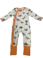 Nola Tawk Trick RAWR Treat Organic Zip-Up Pajama