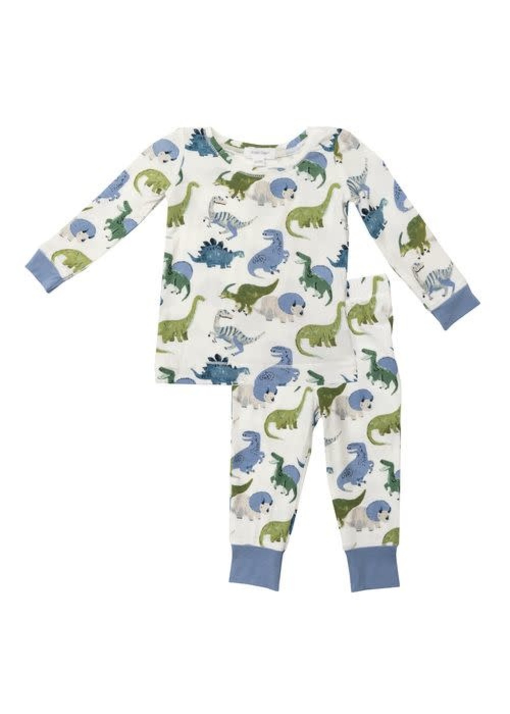 Painterly Dino Lounge Wear Set - Babys Corner