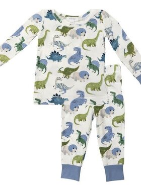Angel Dear Painterly Dino Lounge Wear Set