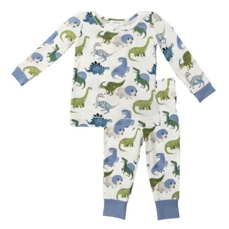 Angel Dear Painterly Dino Lounge Wear Set