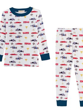 Baby Club Chic Vintage Racing Cars Toddler Set
