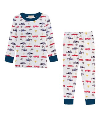 Baby Club Chic Vintage Racing Cars Toddler Set
