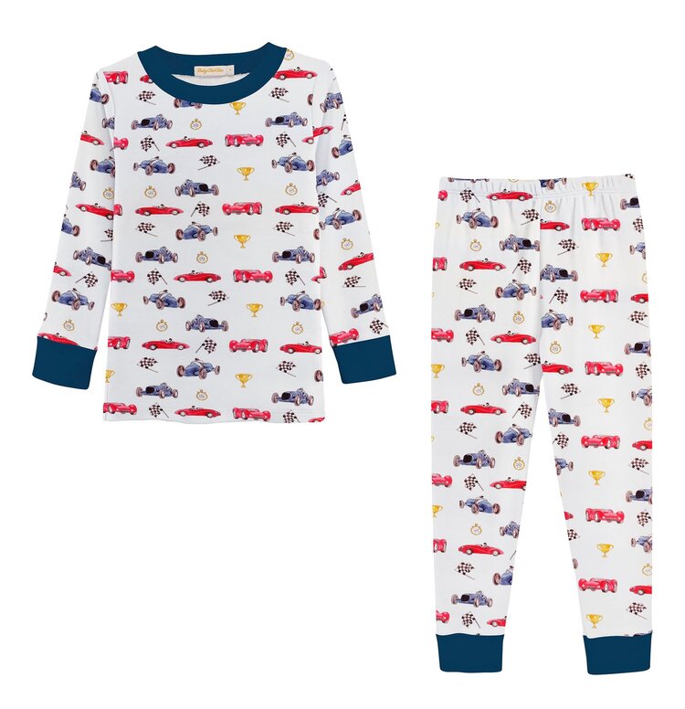 Baby Club Chic Vintage Racing Cars Toddler Set