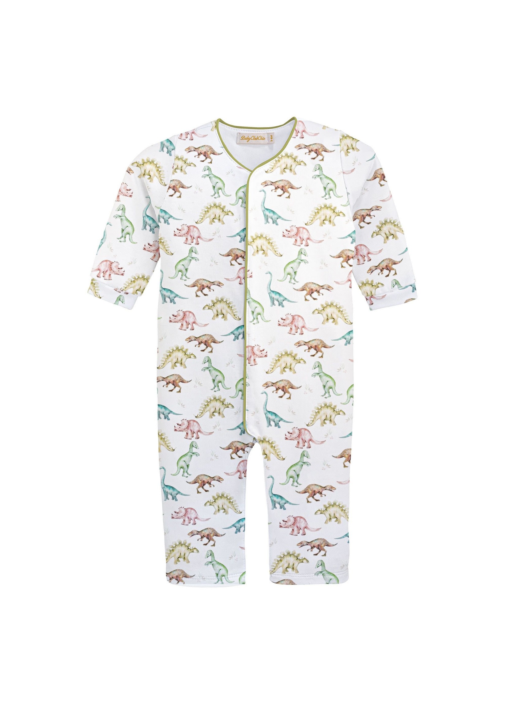 Baby Club Chic Dinos Coverall