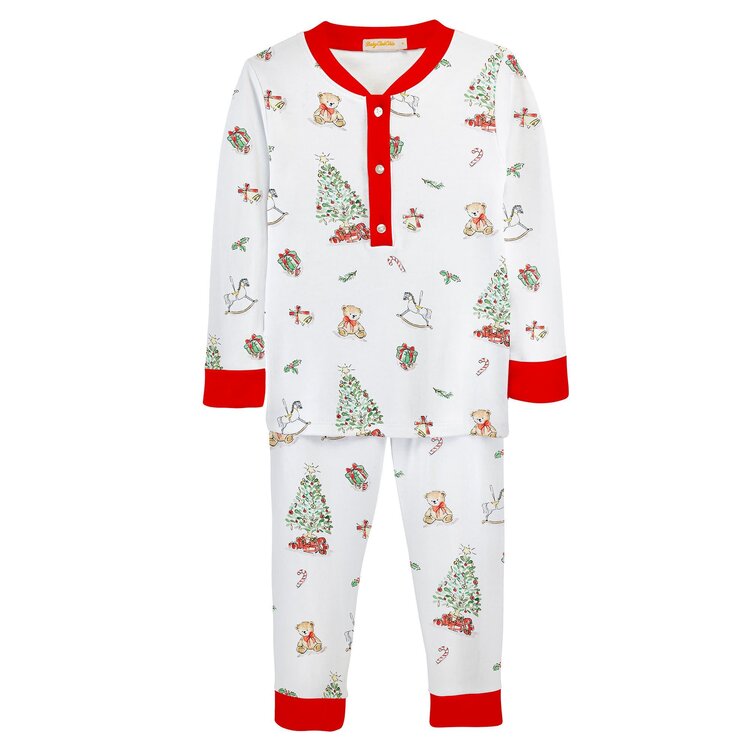 Baby Club Chic Christmas Tree Toddler Set