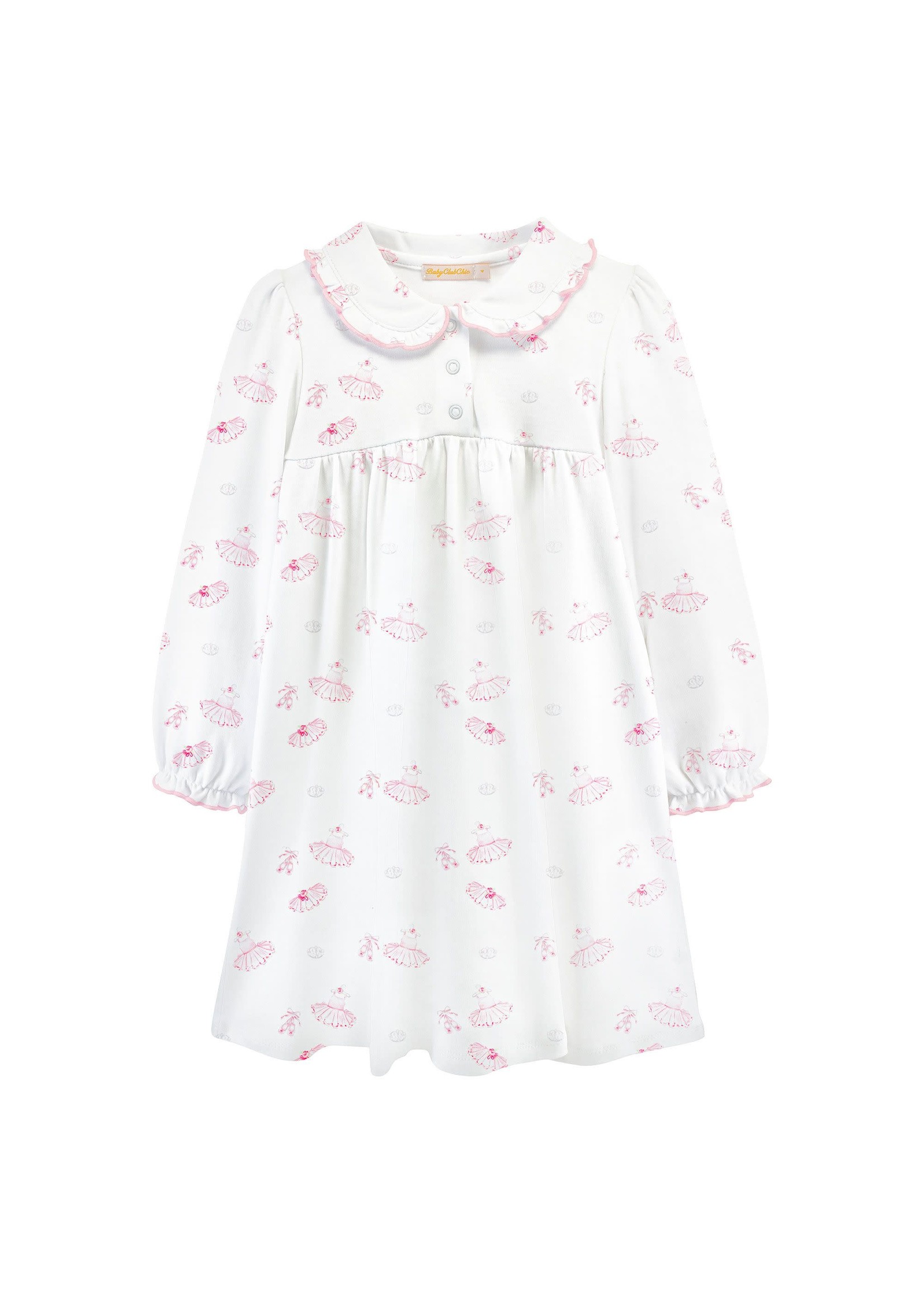 Baby Club Chic Ballet Toddler Dress w/ Collar