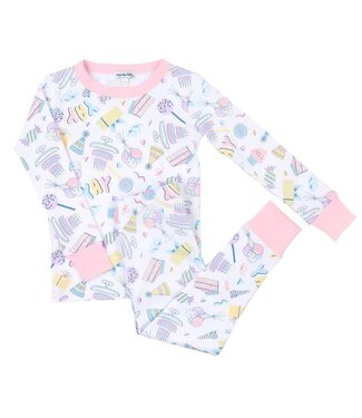 Magnolia Baby Birthday Bash Pajama Set - Girl