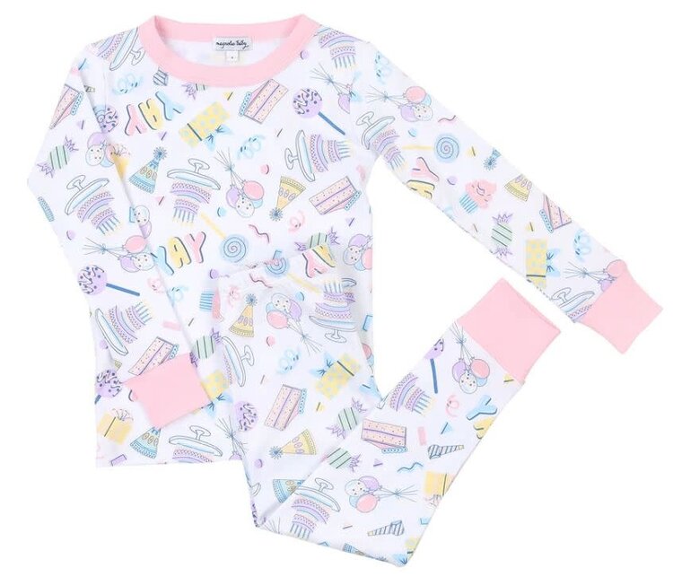 Magnolia Baby Birthday Bash Pajama Set - Girl