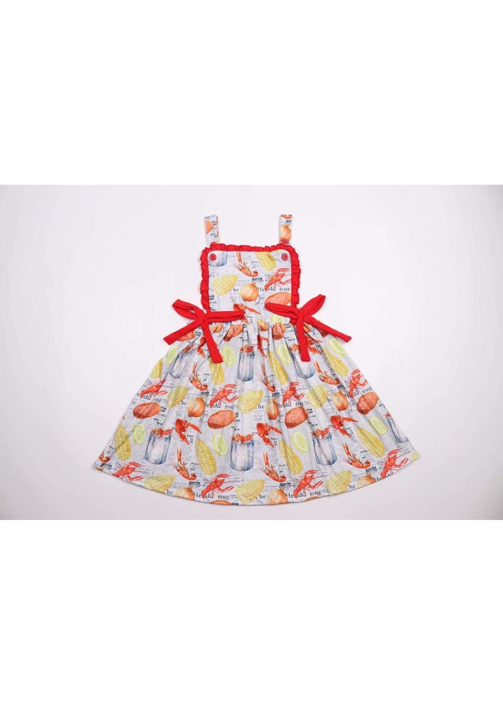 Jolie-Beau Crawfish Apron Dress