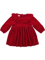 MudPie Red Velvet Dress