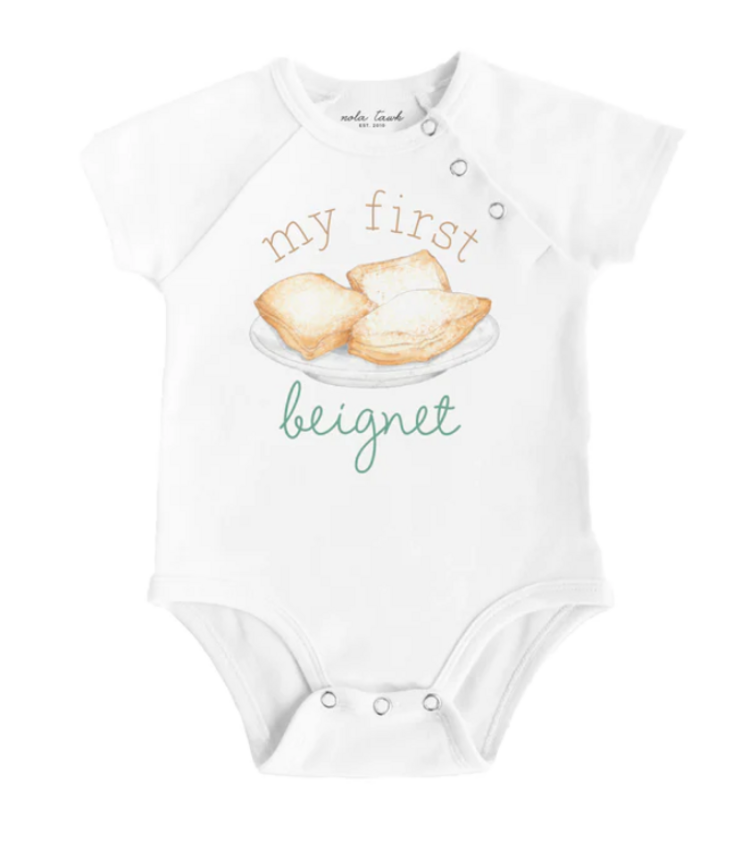 Nola Tawk My First Beignet Onesie