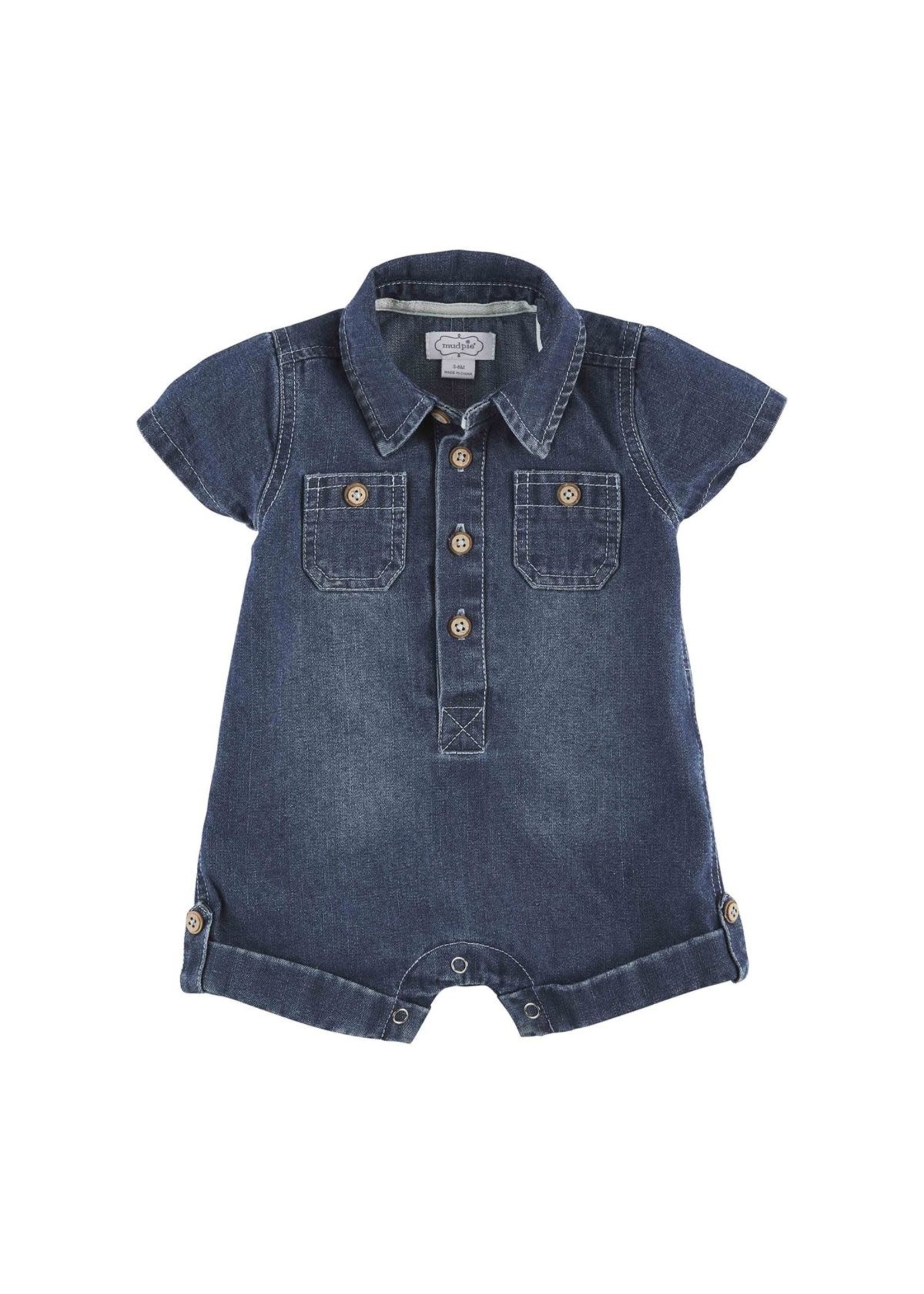 MudPie Denim One Piece