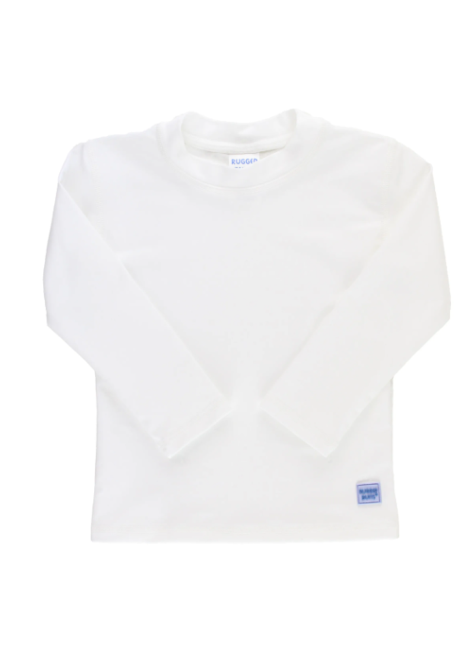 White LS Rash Guard Babys Corner