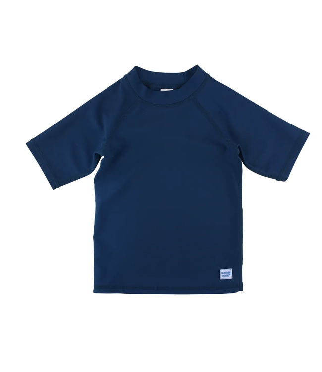 Navy Short Sleeve Rash Guard