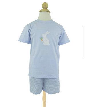 Ishtex Bunny Applique Boys Short Set