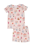 Angel Dear Hooray for Ice Cream Loungewear Short Set