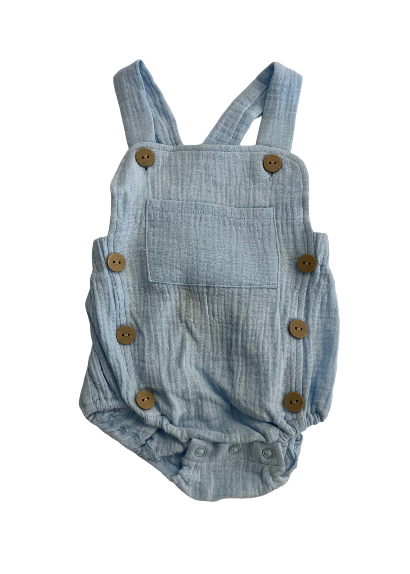 Emma Jean Beckham Sunsuit - Blue