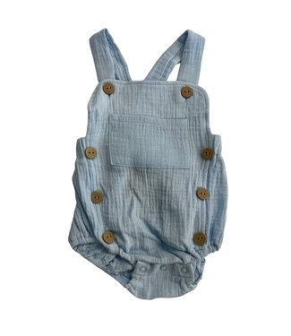 Emma Jean Beckham Sunsuit - Blue