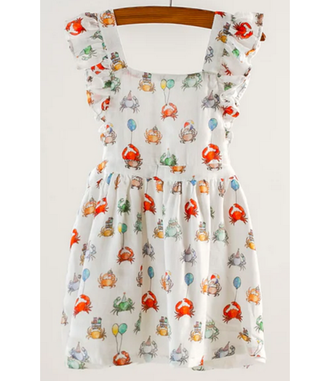 Summer Crabs Organic Muslin Dress