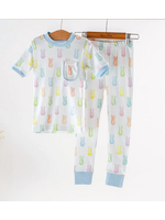 Nola Tawk Hoppy Easter Organic Cotton Pajama Set