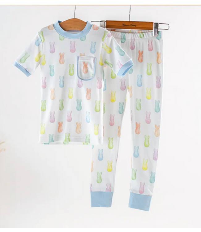 Hoppy Easter Organic Cotton Pajama Set