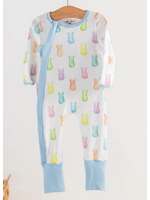 Nola Tawk Hoppy Easter Organic Cotton Pajama Romper