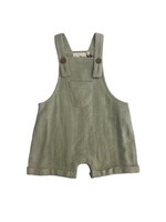 City Mouse Green Tea Muslin Shortie Overall