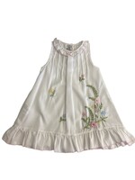 Sweet Dreams Botanical Flower Embroidered Gown