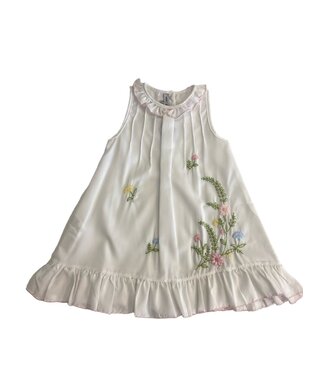 Sweet Dreams Botanical Flower Embroidered Gown