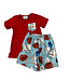 Jolie-Beau Baseball Shirt/Short Set