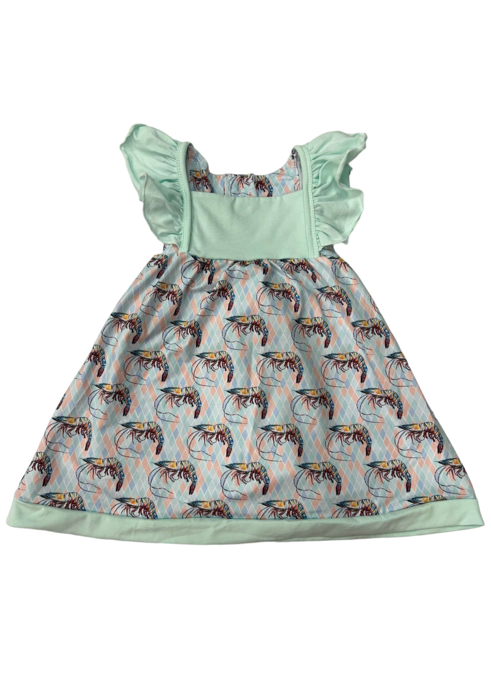 Jolie-Beau Diamond Shrimp Dress