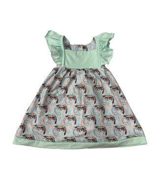 Jolie-Beau Diamond Shrimp Dress