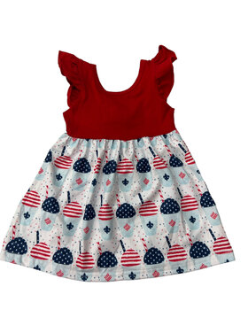 Jolie-Beau Patriotic Snoball Dress