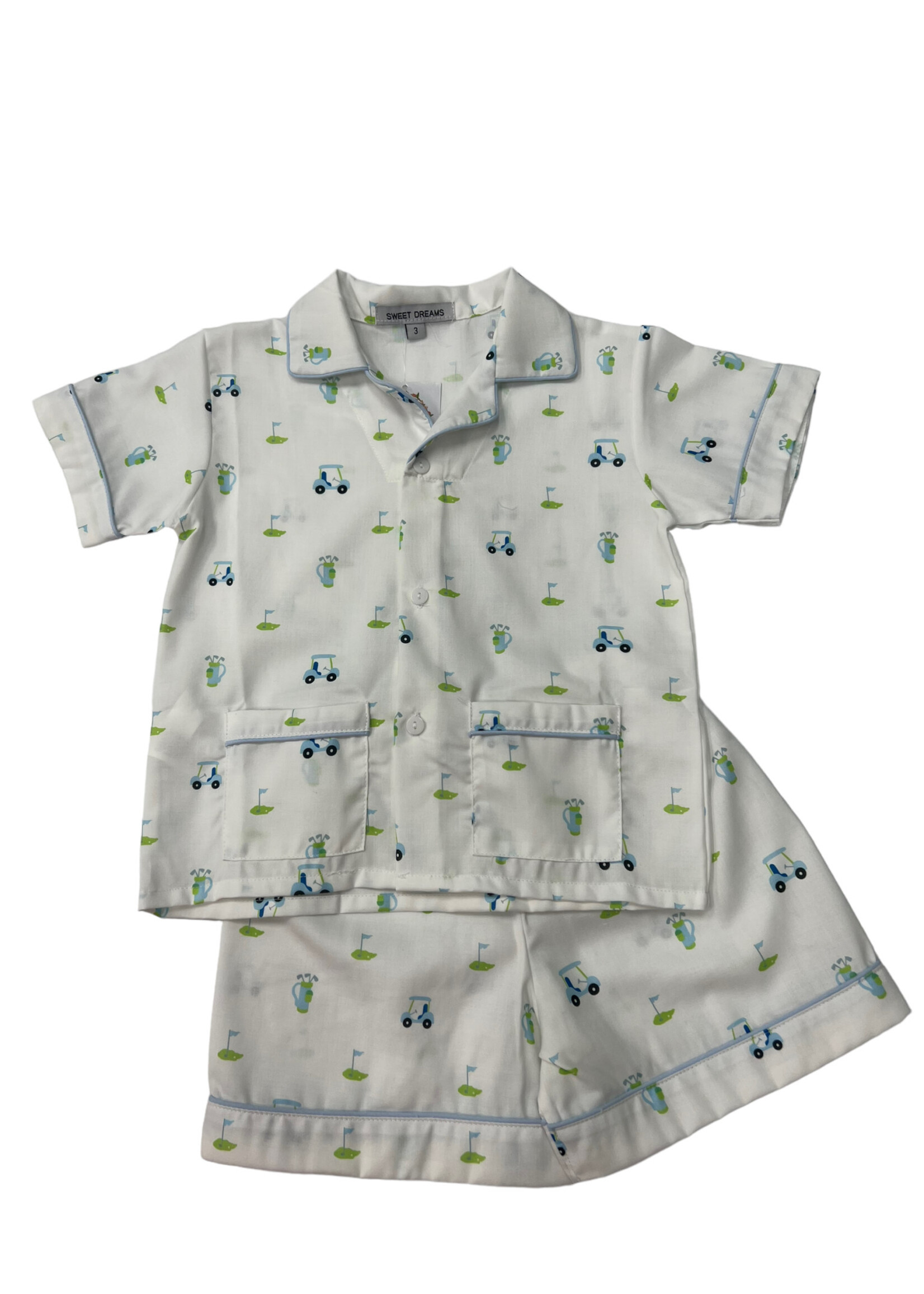 Sweet Dreams Golf Print Boy PJ