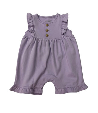 Kissy Kissy Lilac Ruffle Short Playsuit